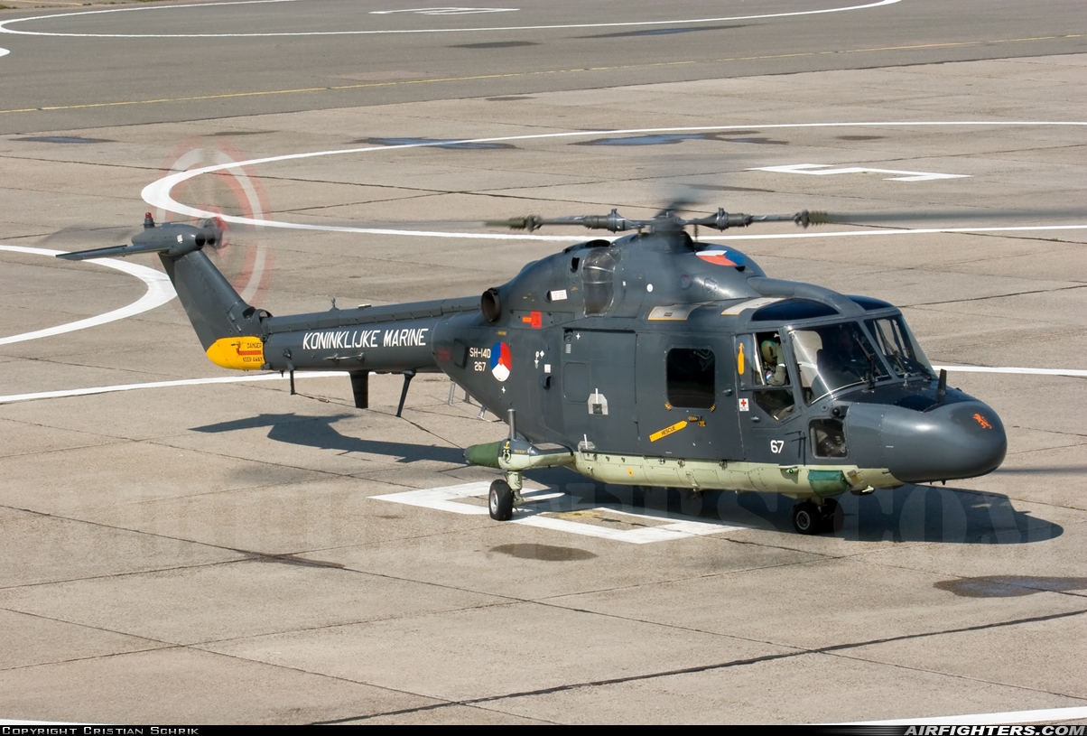 Netherlands - Navy Westland WG-13 Lynx SH-14D 267 at Den Helder - De Kooy (DHR / EHKD), Netherlands