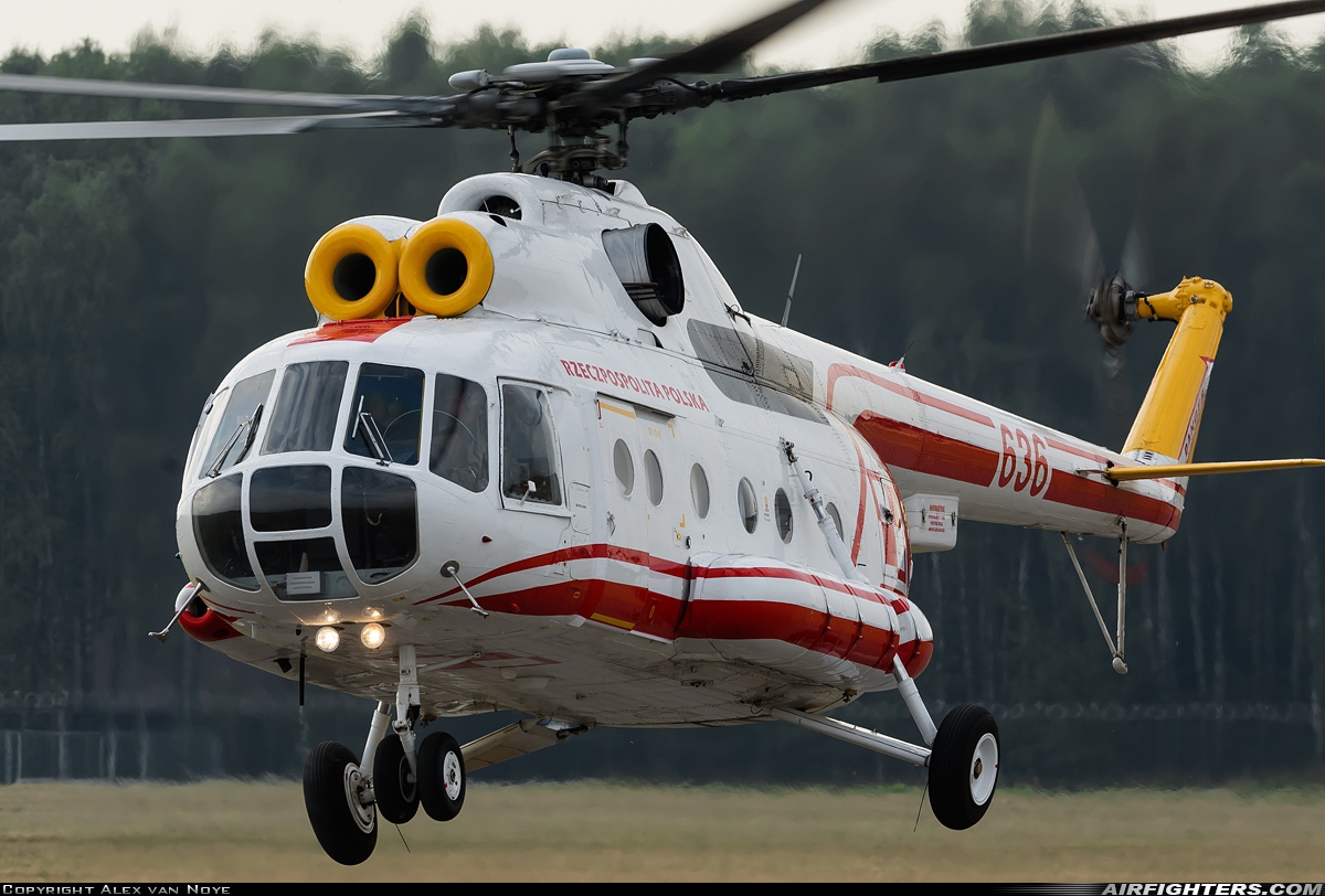 Poland - Government Mil Mi-8T 636 at Radom - Sadkow (EPRA), Poland