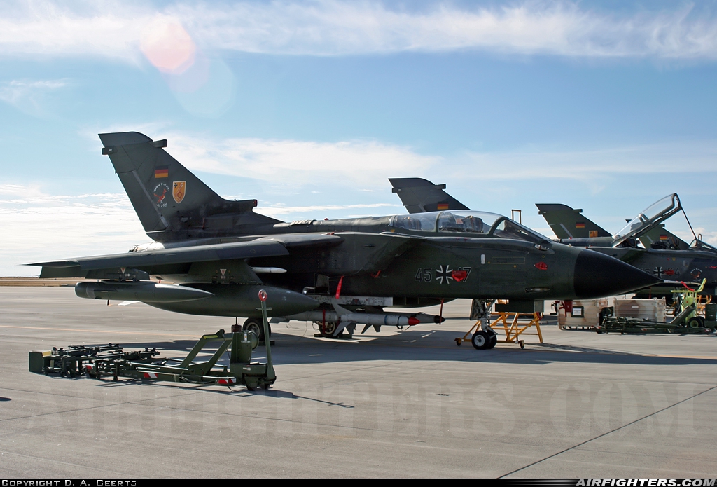 Germany - Air Force Panavia Tornado IDS 45+17 at Mountain Home - Mountain Home Air Force Base (MUO / KMUO), USA