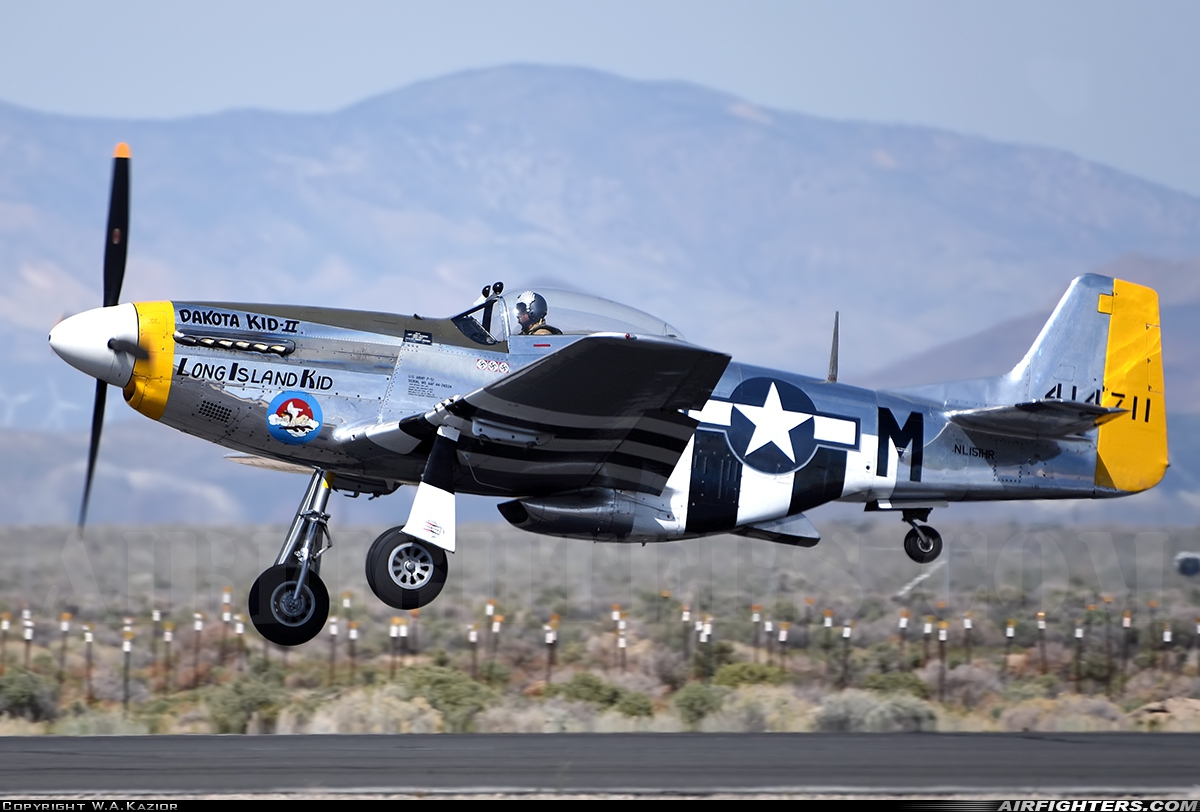 Private North American P-51D Mustang NL151HR at Lancaster - General William J Fox (WJF), USA