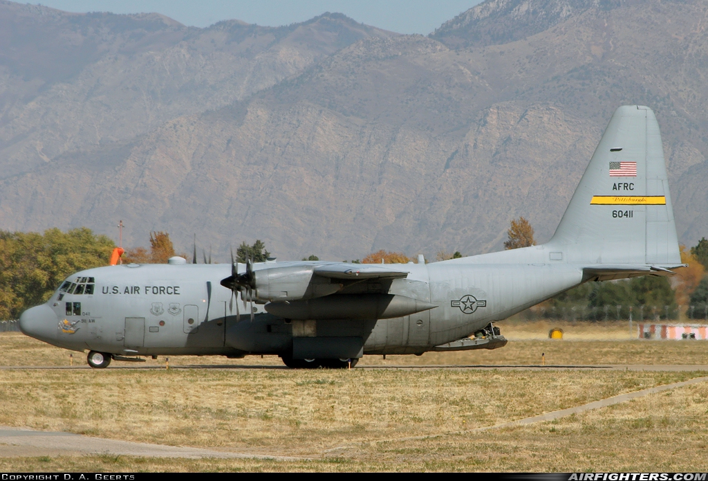 USA - Air Force Lockheed C-130H Hercules (L-382) 86-0411 at Ogden - Hill AFB (HIF / KHIF), USA