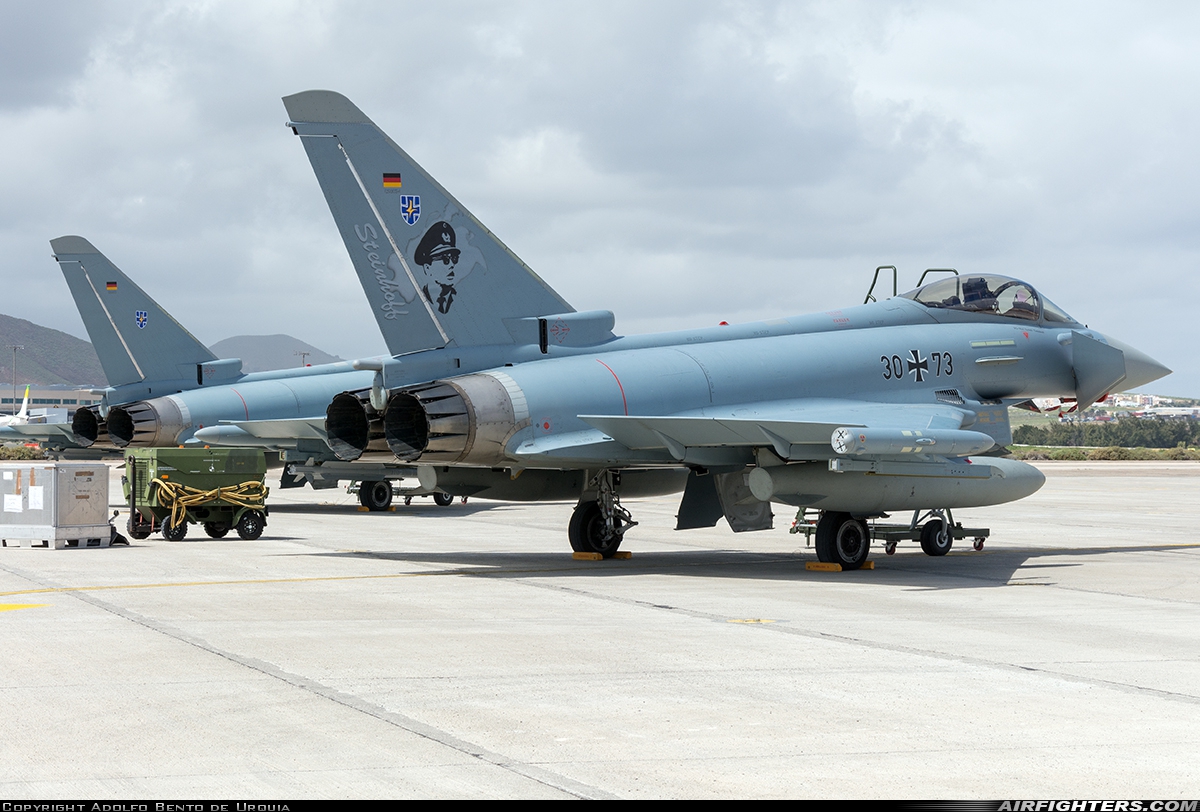 Germany - Air Force Eurofighter EF-2000 Typhoon S 30+73 at Gran Canaria (- Las Palmas / Gando) (LPA / GCLP), Spain
