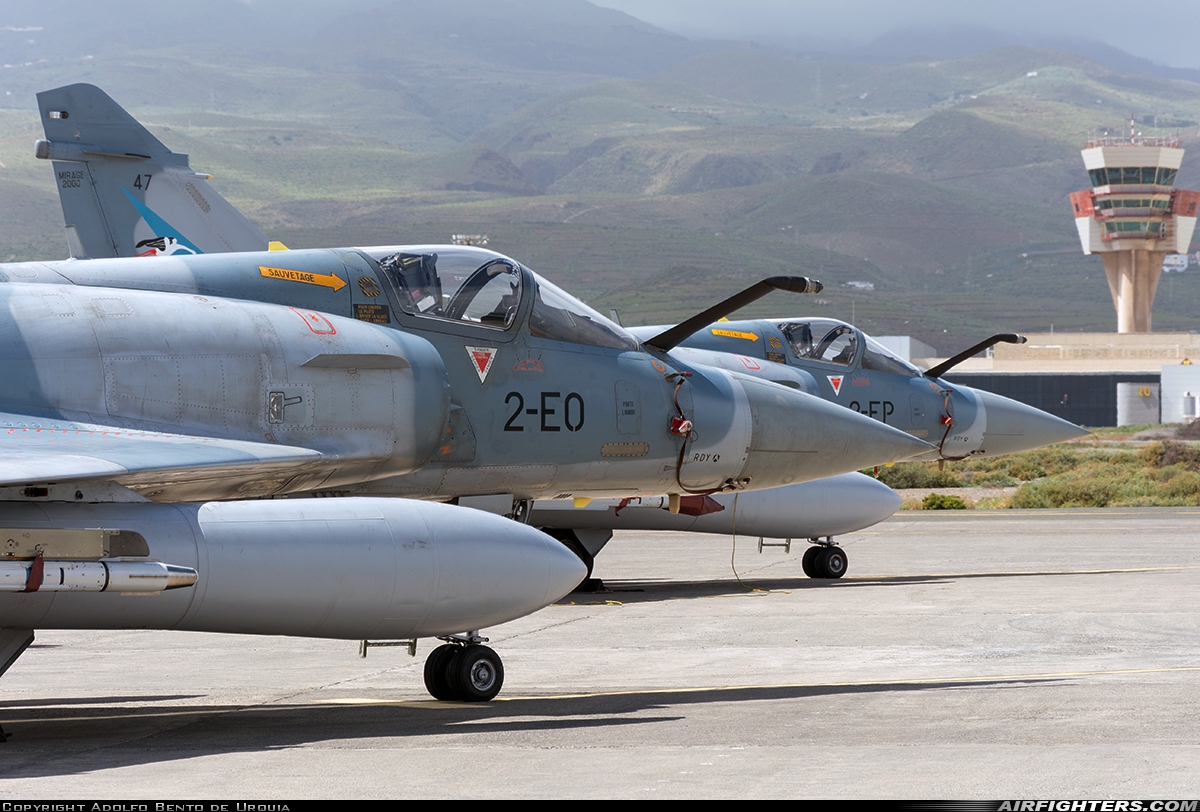 France - Air Force Dassault Mirage 2000-5F 66 at Gran Canaria (- Las Palmas / Gando) (LPA / GCLP), Spain