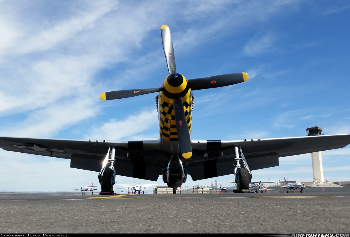 Private North American P-51D Mustang NL7TF at El Paso - Int. (ELP / KELP), USA