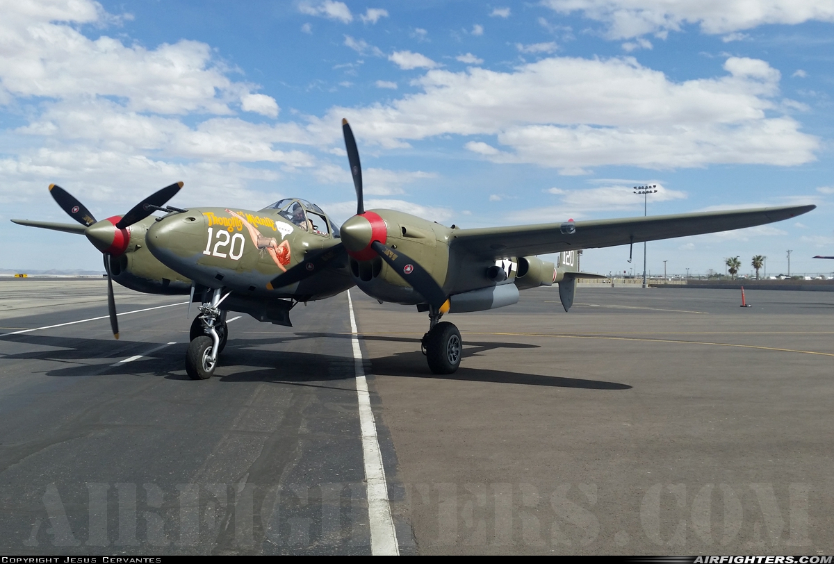 Private Lockheed P-38L Lightning NL38TF at El Paso - Int. (ELP / KELP), USA