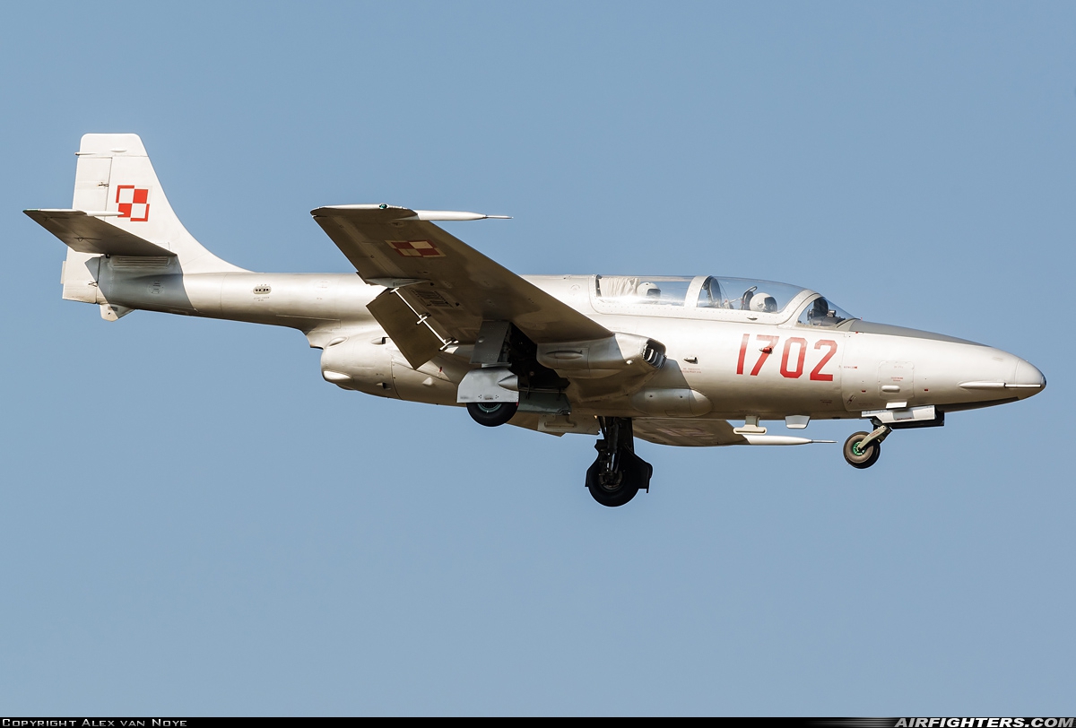 Poland - Air Force PZL-Mielec TS-11bis DF Iskra 1702 at Deblin (- Irena) (EPDE), Poland