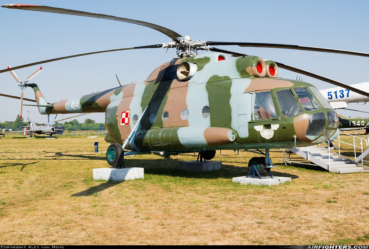 Poland - Air Force Mil Mi-8T 414 at Deblin (- Irena) (EPDE), Poland