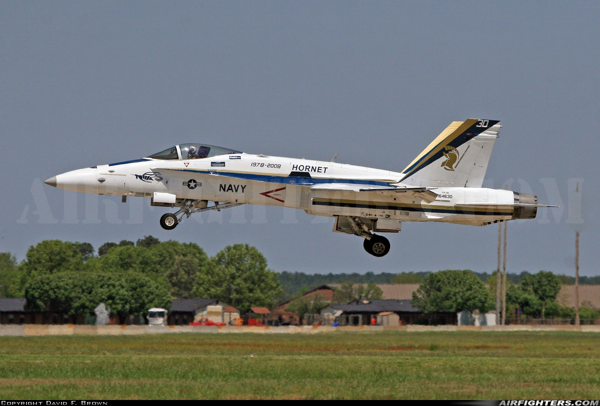 USA - Navy McDonnell Douglas F/A-18C Hornet 164630 at Hampton - Langley (LFI / KLFI), USA
