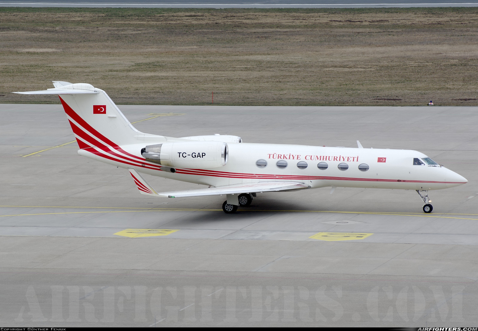 Türkiye - Government Gulfstream Aerospace G-450 (G-IV-X) TC-GAP at Nuremberg (NUE / EDDN), Germany