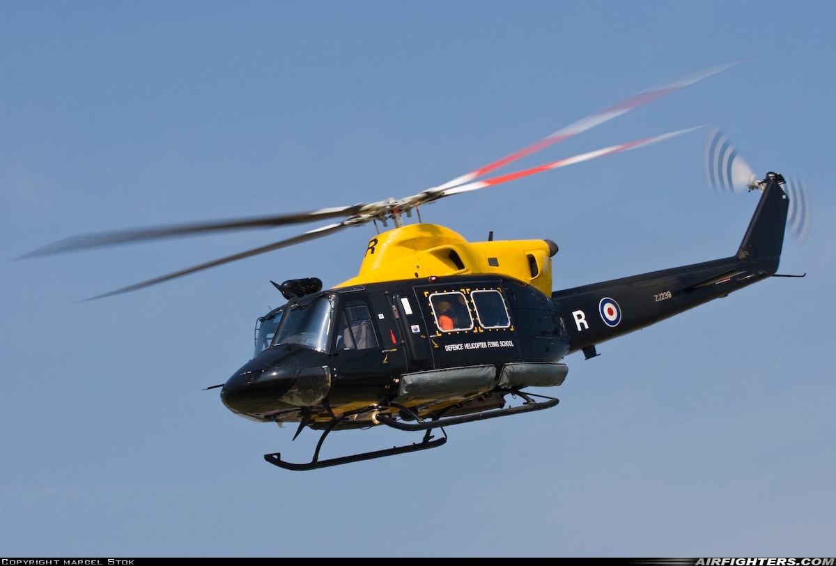 UK - Air Force Bell 412EP Griffin HT1 ZJ239 at Valley (EGOV), UK