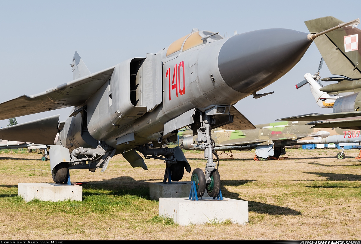 Poland - Air Force Mikoyan-Gurevich MiG-23MF 140 at Deblin (- Irena) (EPDE), Poland