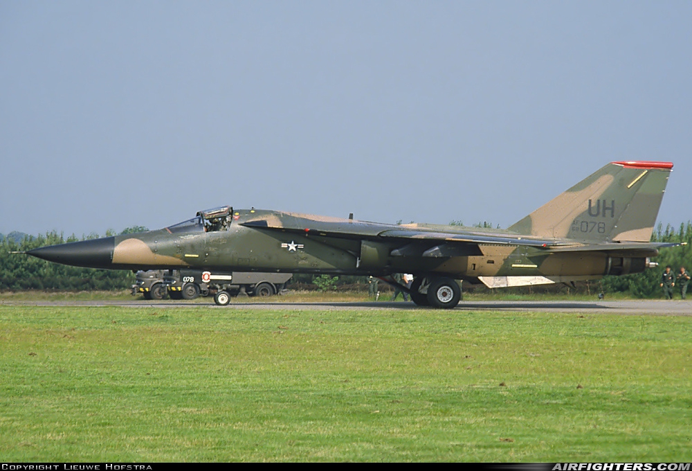 USA - Air Force General Dynamics F-111E Aardvark 68-0078 at Breda - Gilze-Rijen (GLZ / EHGR), Netherlands