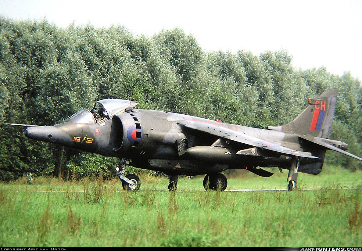 UK - Air Force Hawker Siddeley Harrier GR.3 XV806 at Leeuwarden (LWR / EHLW), Netherlands