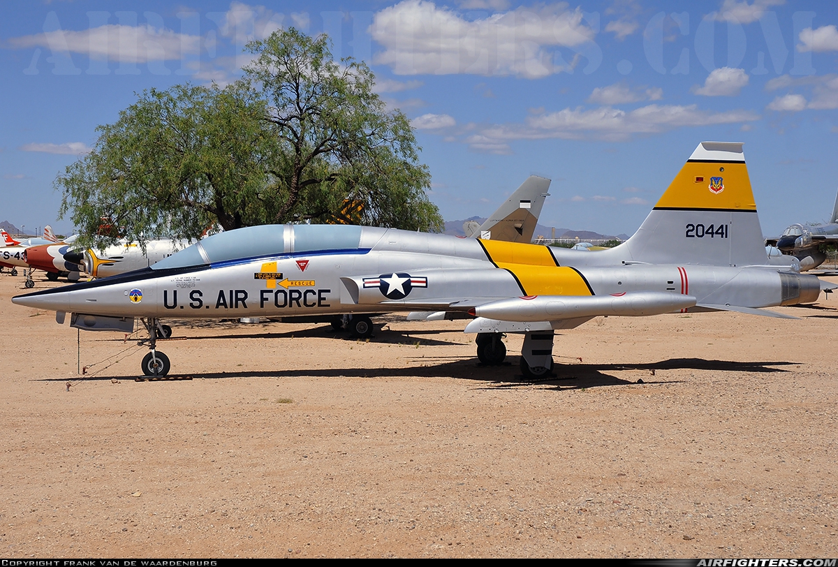 USA - Air Force Northrop F-5B Freedom Fighter 72-0441 at Tucson - Pima Air and Space Museum, USA