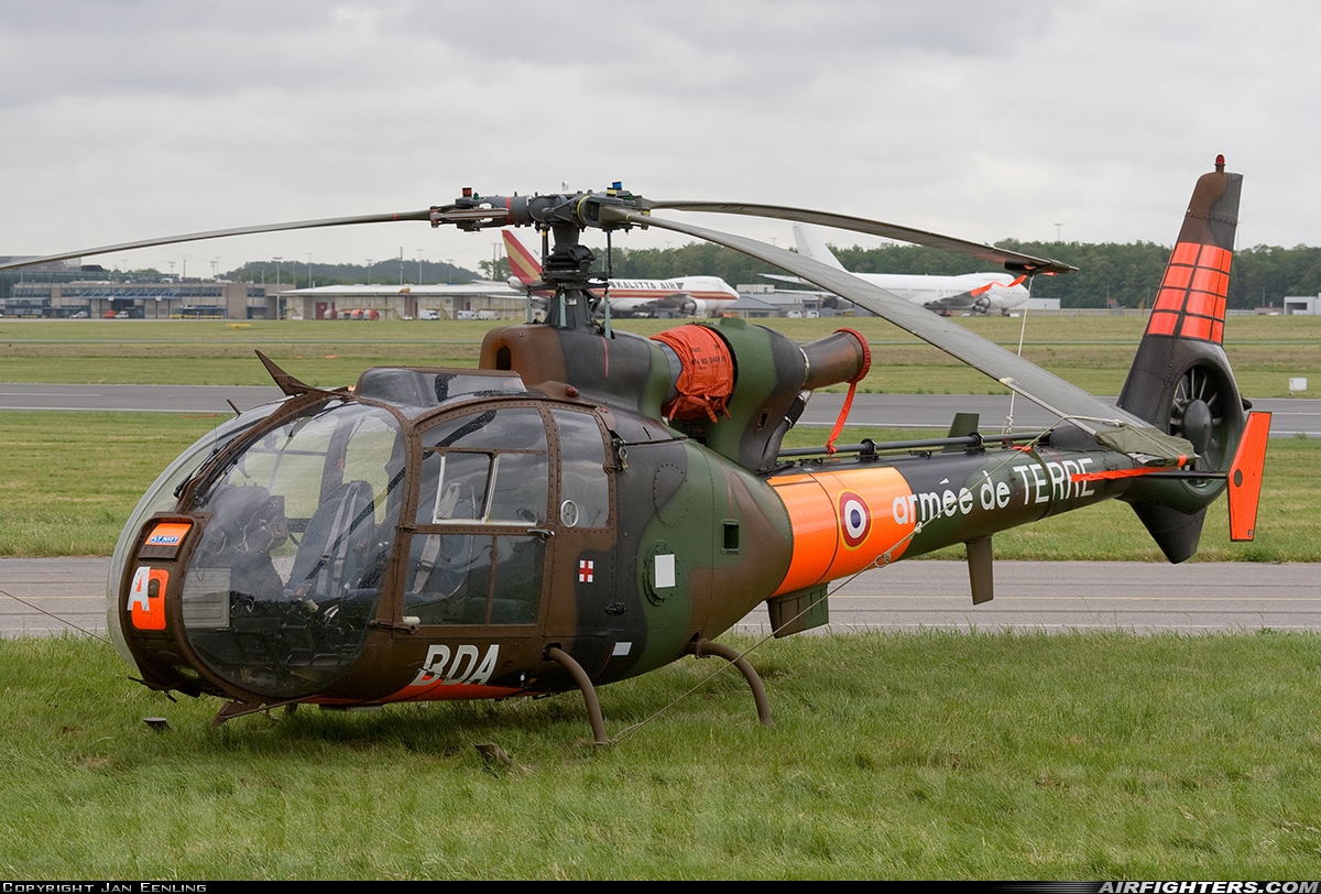 France - Army Aerospatiale SA-341F Gazelle 1175 at Liege (- Bierset) (LGG / EBLG), Belgium
