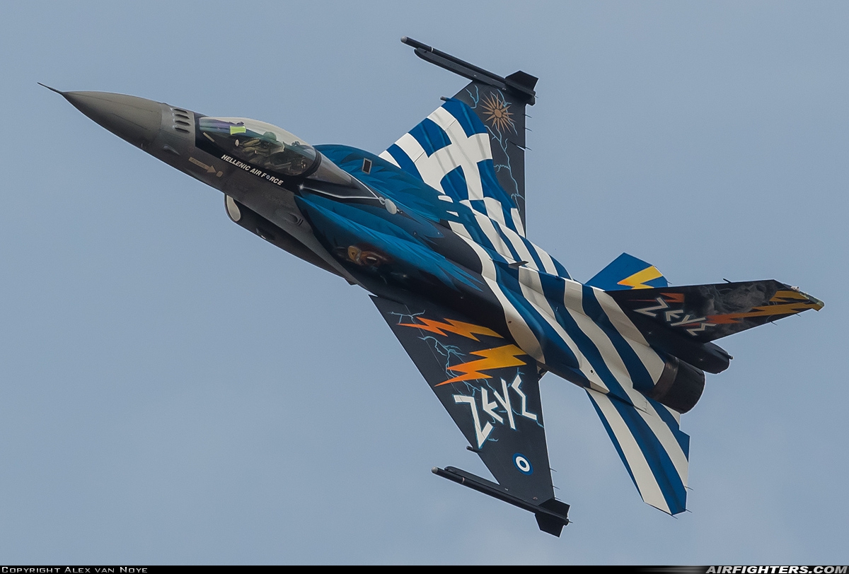 Greece - Air Force General Dynamics F-16C Fighting Falcon 523 at Radom - Sadkow (EPRA), Poland