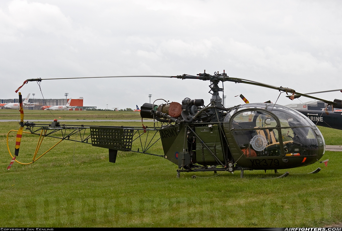 UK - Army Sud Aviation SE.3130 AH2 XR379 at Liege (- Bierset) (LGG / EBLG), Belgium