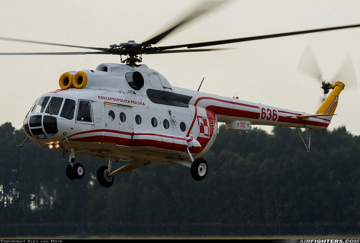 Poland - Government Mil Mi-8T 636 at Radom - Sadkow (EPRA), Poland