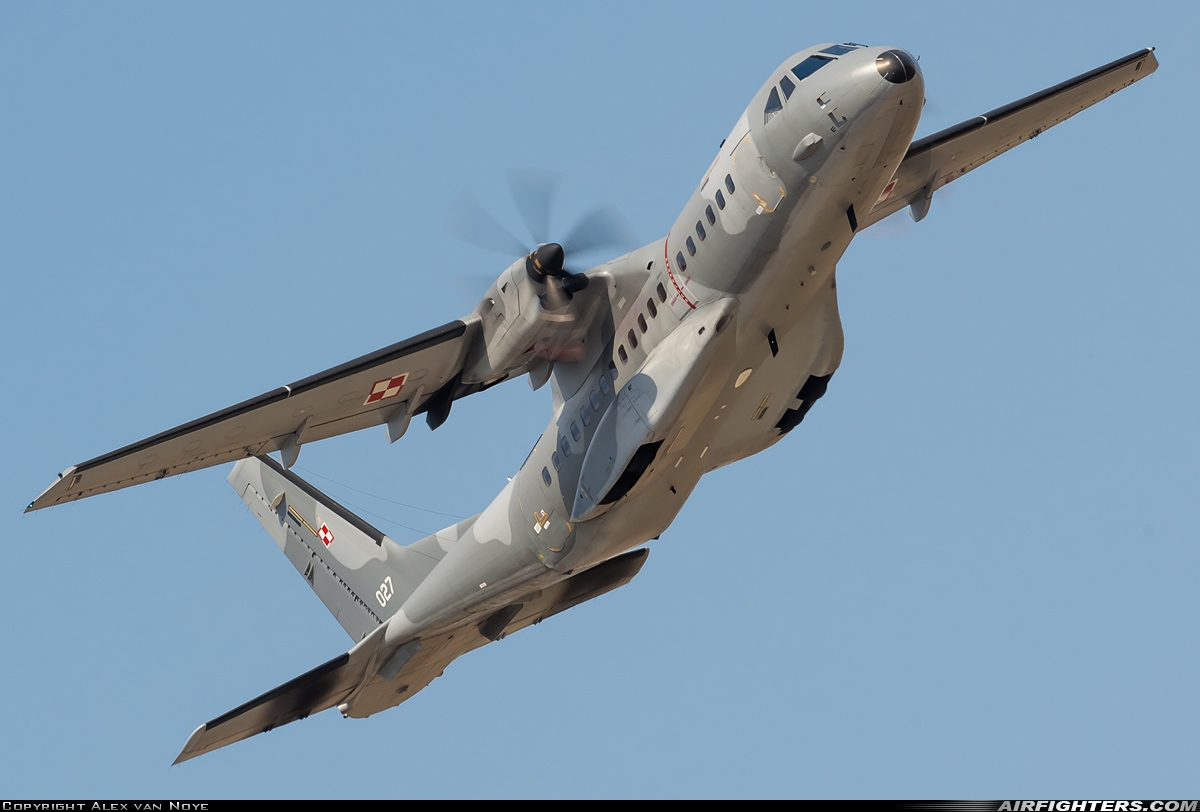 Poland - Air Force CASA C-295M 027 at Deblin (- Irena) (EPDE), Poland