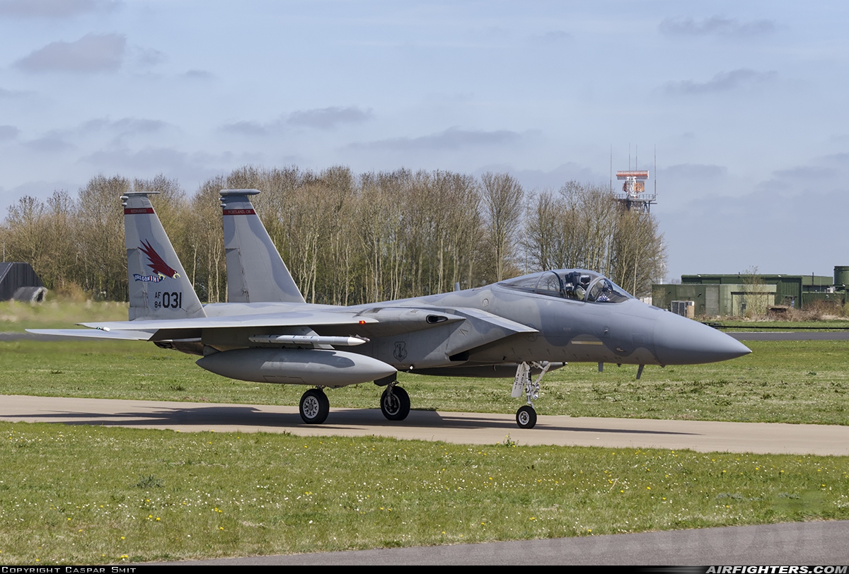 USA - Air Force McDonnell Douglas F-15C Eagle 84-0031 at Leeuwarden (LWR / EHLW), Netherlands