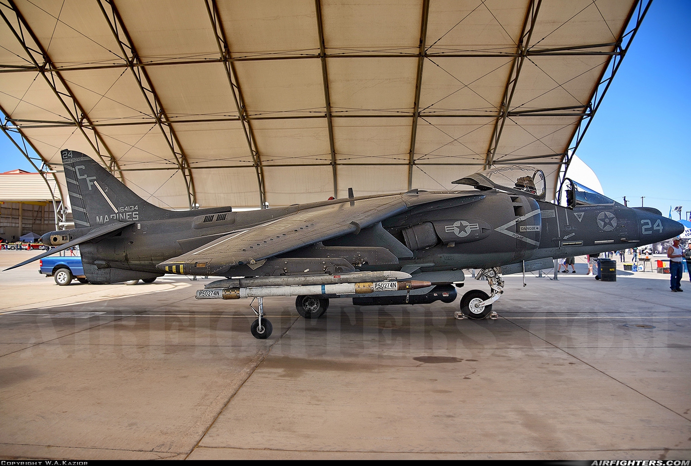 USA - Marines McDonnell Douglas AV-8B Harrier II 164134 at El Centro - NAF (NJK / KNJK), USA