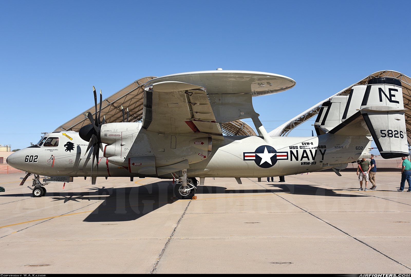 USA - Navy Grumman E-2C Hawkeye 165826 at El Centro - NAF (NJK / KNJK), USA