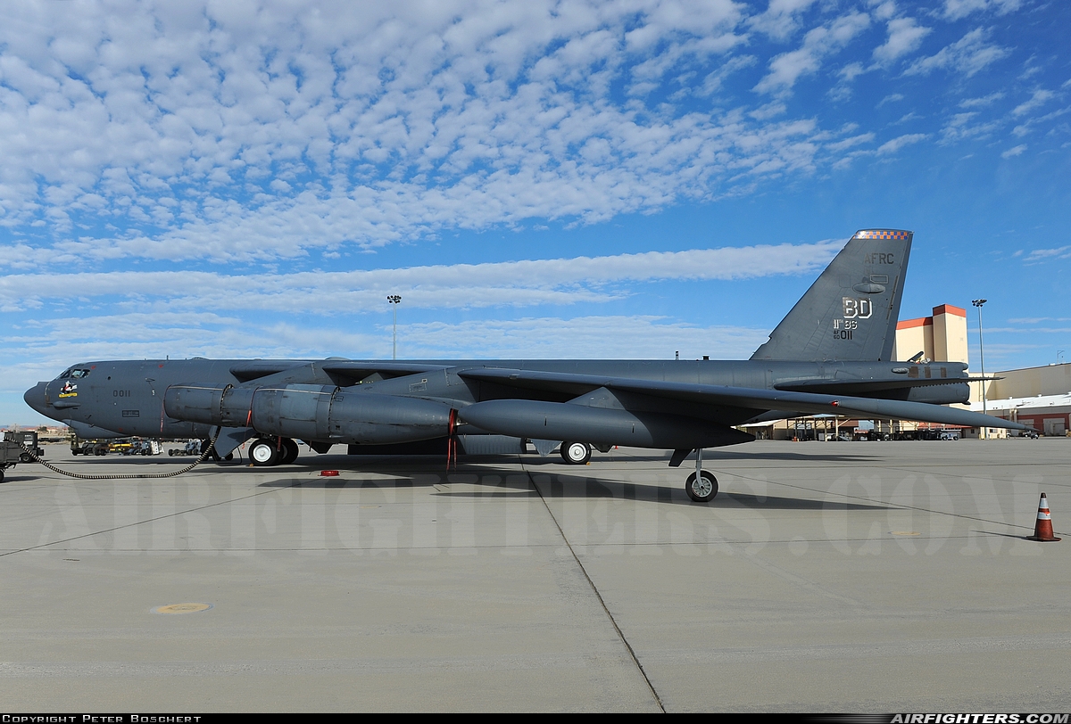 USA - Air Force Boeing B-52H Stratofortress 60-0011 at Edwards - AFB (EDW / KEDW), USA