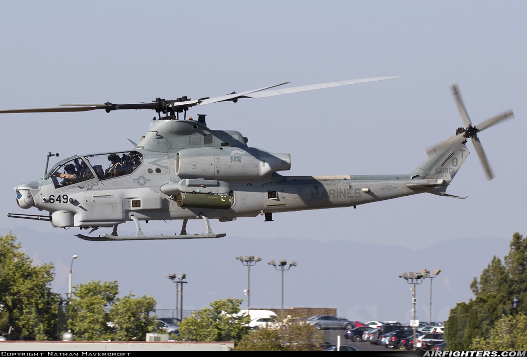 USA - Marines Bell AH-1Z Viper 168801 at Riverside - Municipal (RAL / KRAL), USA