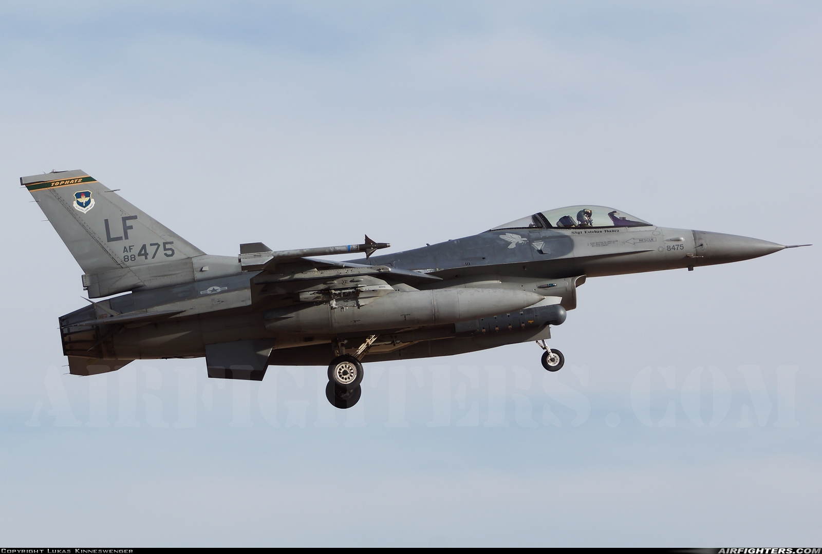 USA - Air Force General Dynamics F-16C Fighting Falcon 88-0475 at Glendale (Phoenix) - Luke AFB (LUF / KLUF), USA