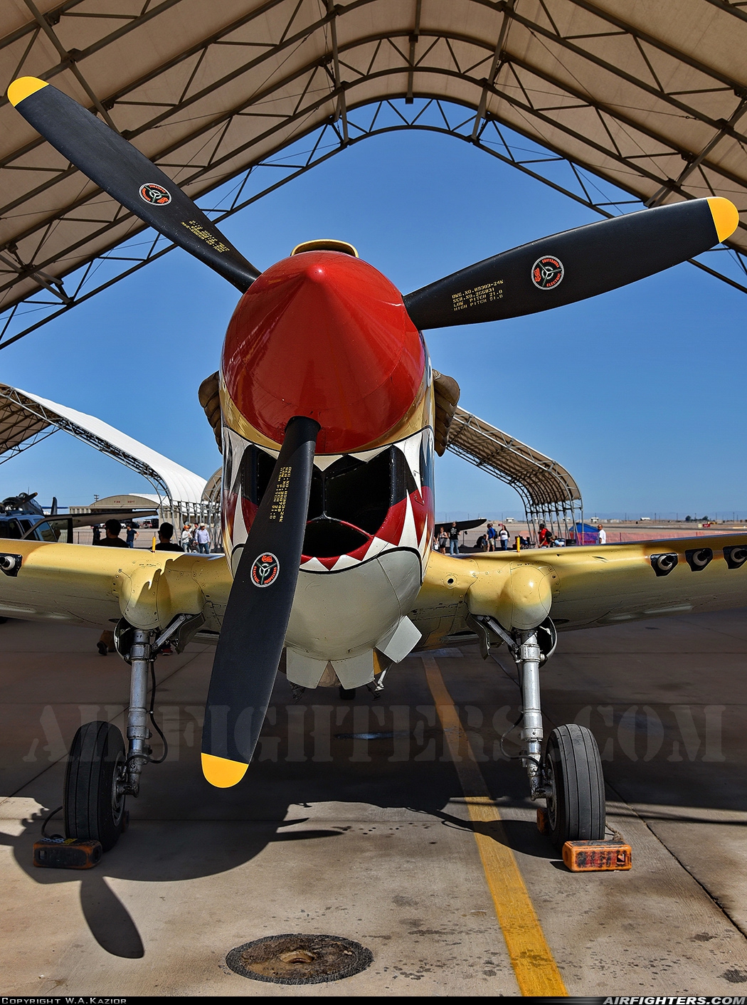 Private - Planes of Fame Air Museum Curtiss P-40N Warhawk N85104 at El Centro - NAF (NJK / KNJK), USA