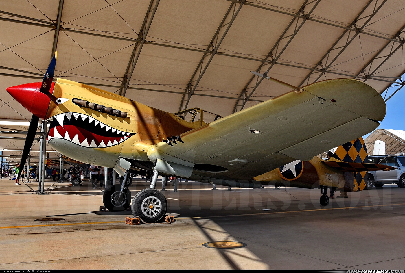 Private - Planes of Fame Air Museum Curtiss P-40N Warhawk N85104 at El Centro - NAF (NJK / KNJK), USA