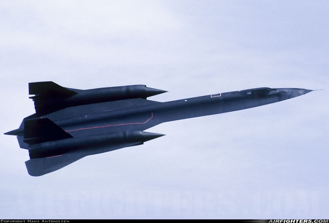 USA - Air Force Lockheed SR-71A Blackbird 61-7967 at Fairford (FFD / EGVA), UK