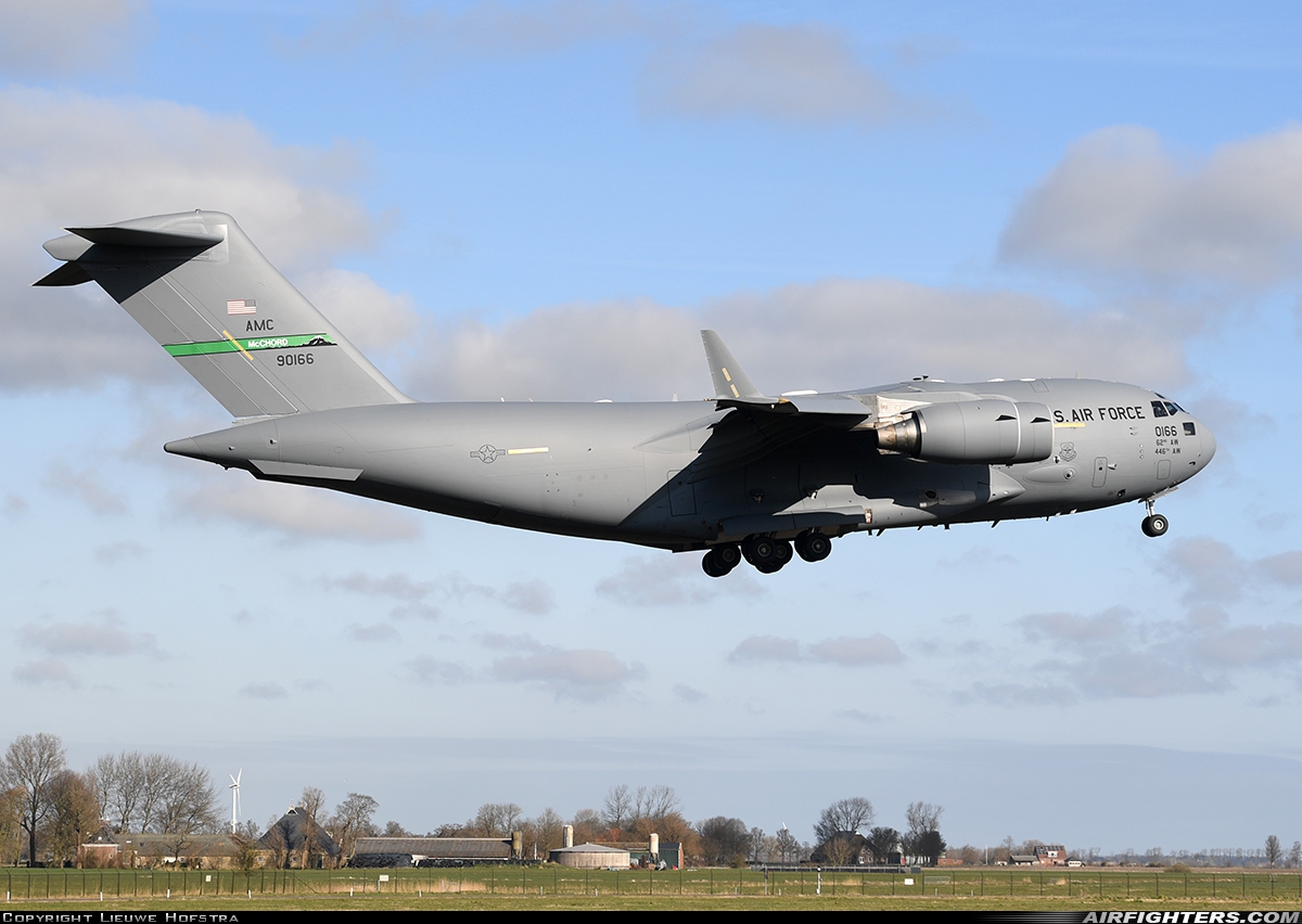 USA - Air Force Boeing C-17A Globemaster III 99-0166 at Leeuwarden (LWR / EHLW), Netherlands