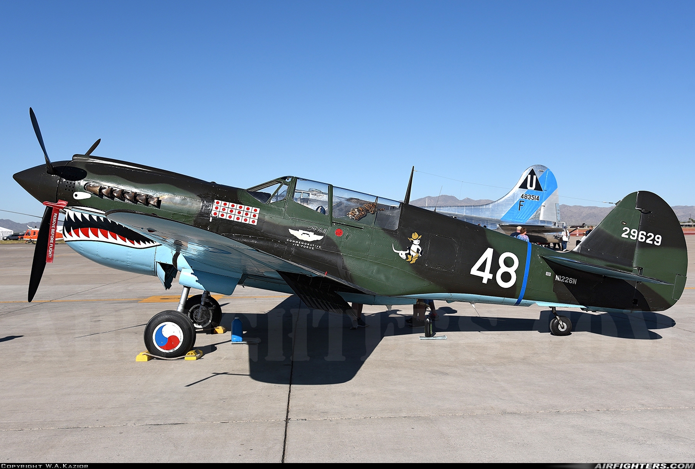 Private - Commemorative Air Force Curtiss P-40N Warhawk N1226N at Glendale (Phoenix) - Luke AFB (LUF / KLUF), USA