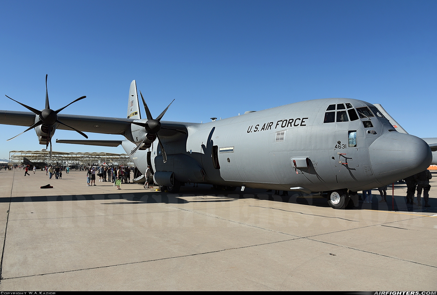 USA - Air Force Lockheed Martin C-130J-30 Hercules (L-382) 06-4631 at Glendale (Phoenix) - Luke AFB (LUF / KLUF), USA