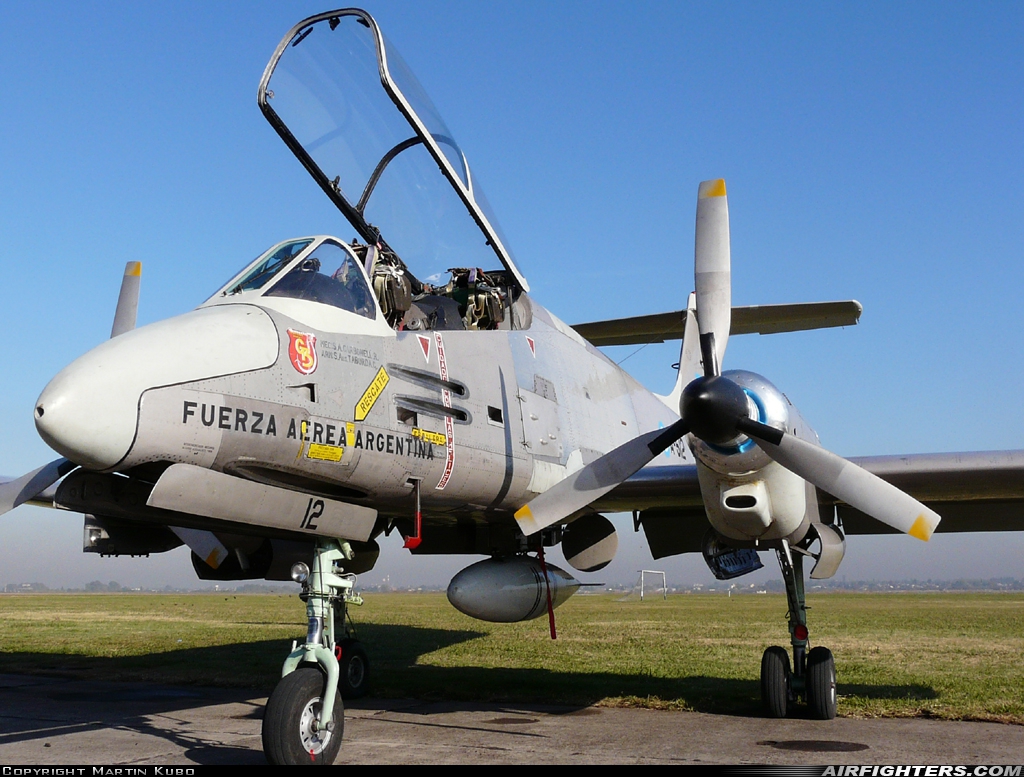 Argentina - Air Force FMA IA-58A Pucara A-512 at El Palomar (PAL / SADP), Argentina