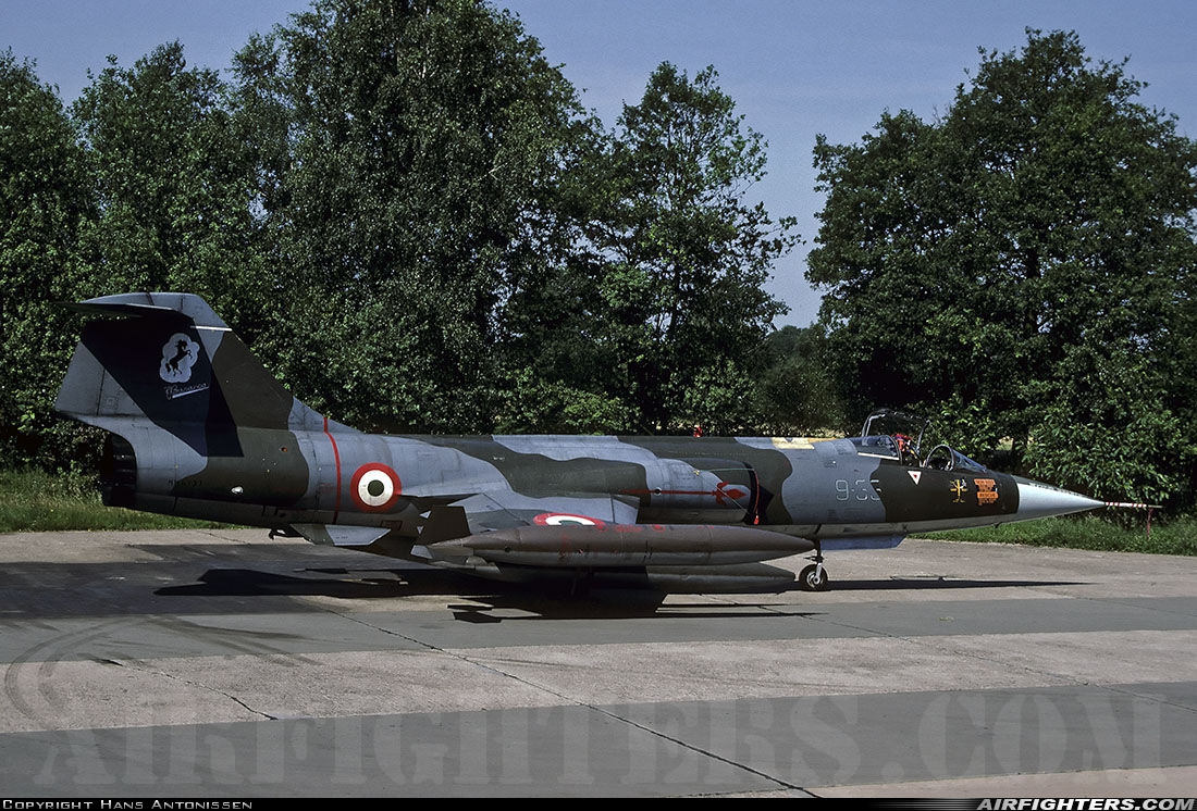 Italy - Air Force Lockheed F-104S Starfighter MM6737 at Eindhoven (- Welschap) (EIN / EHEH), Netherlands