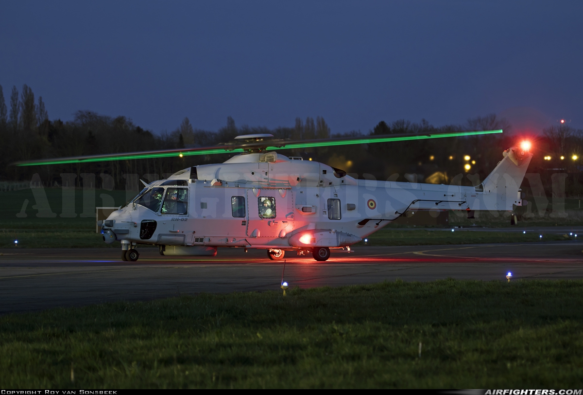 Belgium - Air Force NHI NH-90NFH RN02 at Beauvechain (EBBE), Belgium