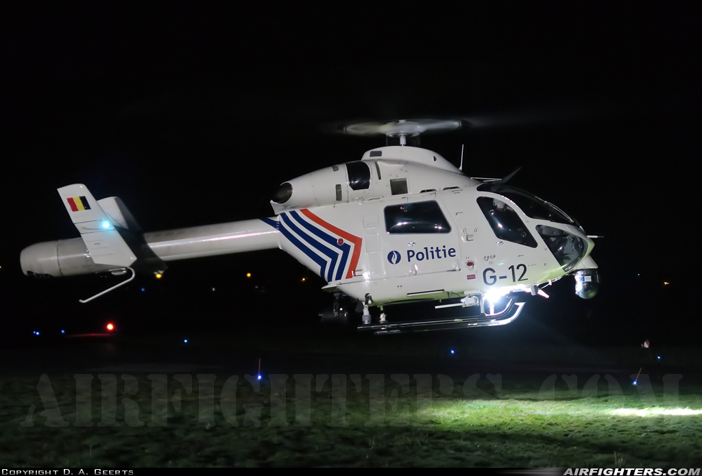 Belgium - Police MD Helicopters MD-902 Explorer G-12 at Beauvechain (EBBE), Belgium