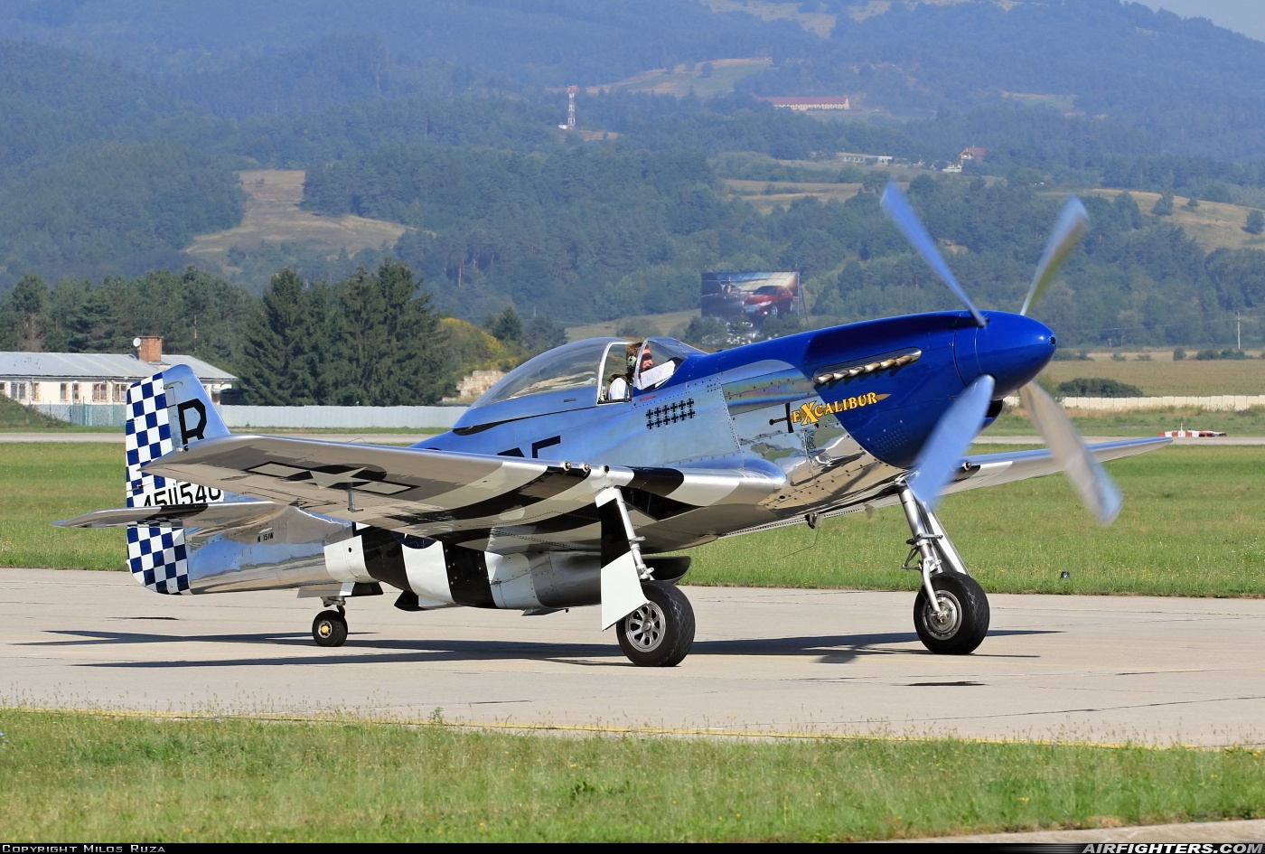 Private - Airtrade - Czech Air Paradise North American P-51D Mustang N151W at Sliac (LZSL), Slovakia