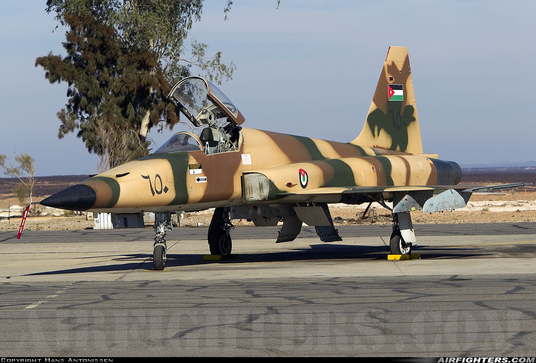 Jordan - Air Force Northrop F-5E Tiger II 650 at H5 / Prince Hassan AB, Jordan
