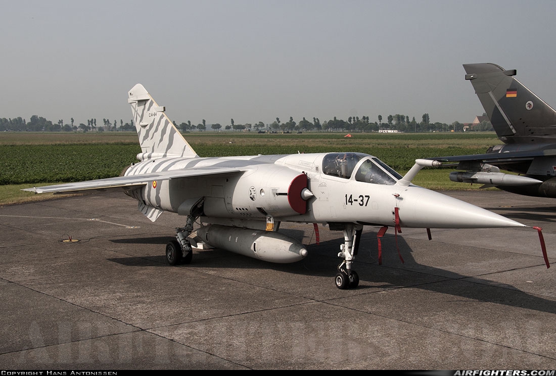 Spain - Air Force Dassault Mirage F1M C.14-64 at Koksijde (EBFN), Belgium