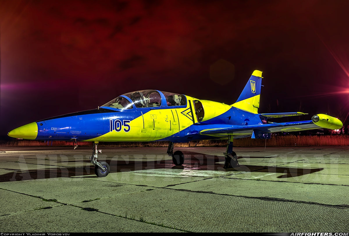 Ukraine - Air Force Aero L-39C Albatros 105 BLUE at Withheld, Ukraine