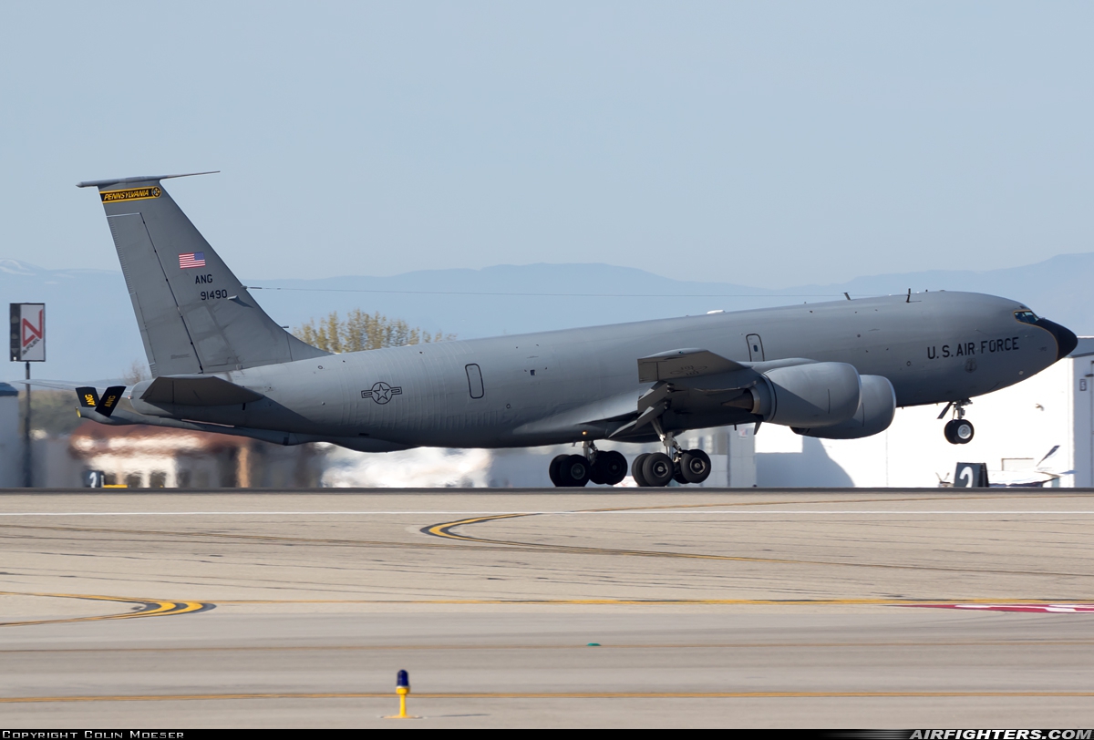 USA - Air Force Boeing KC-135T Stratotanker (717-148) 59-1490 at Boise - Air Terminal / Gowen Field (Municipal) (BOI / KBOI), USA