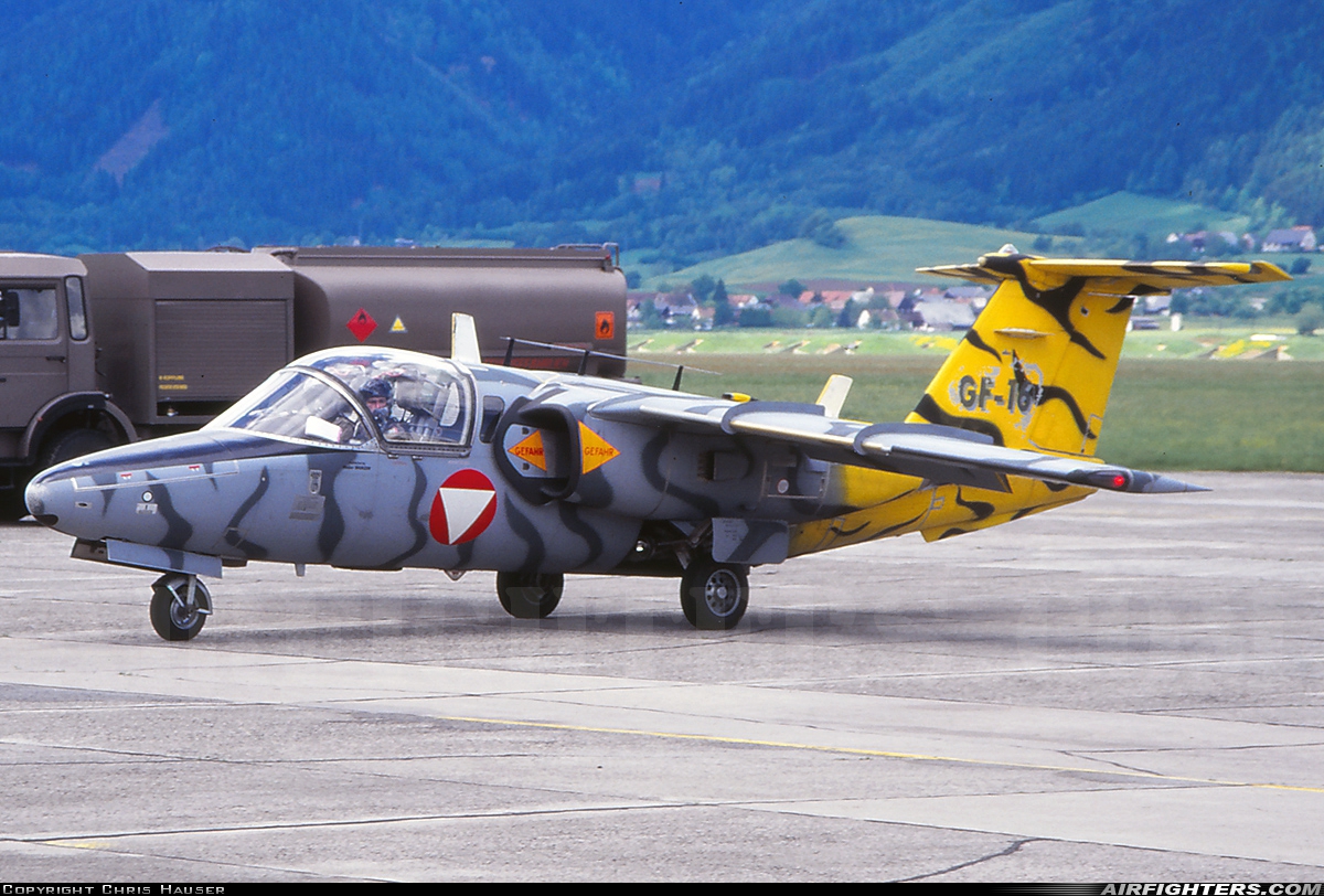 Austria - Air Force Saab 105Oe 1116 at Zeltweg (LOXZ), Austria