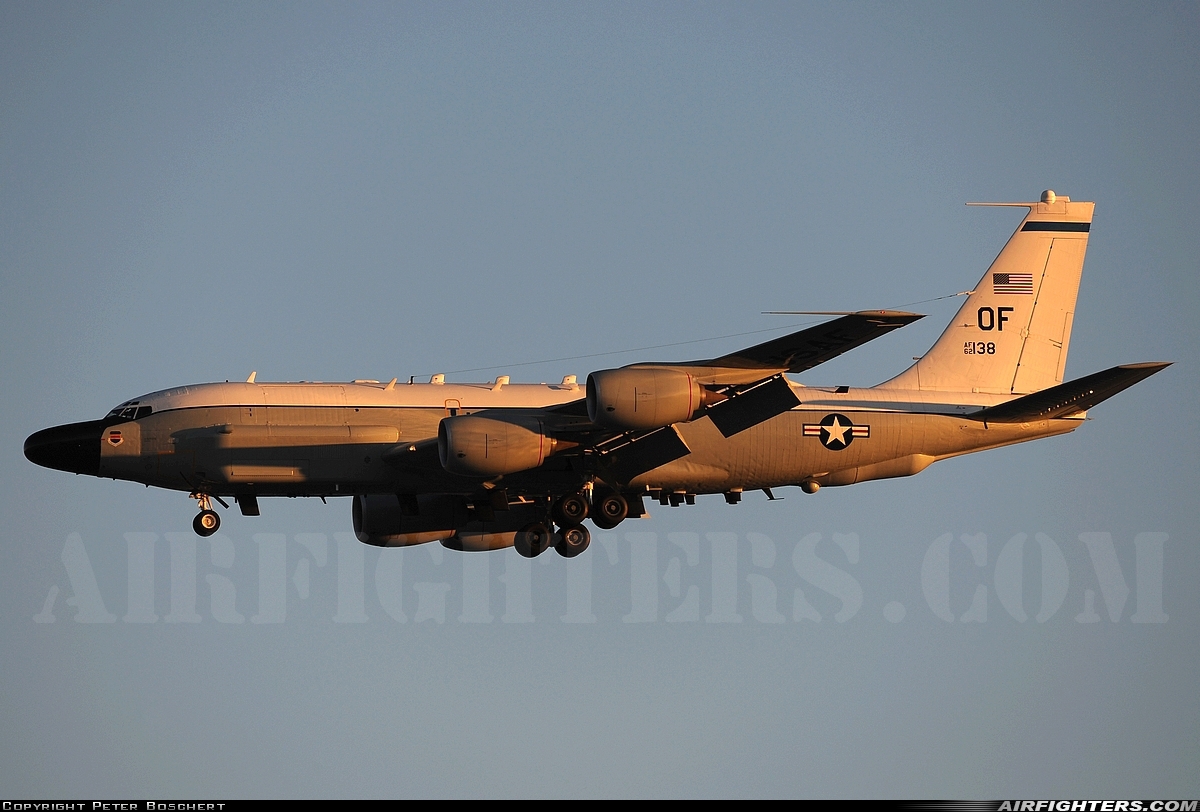 USA - Air Force Boeing RC-135W Rivet Joint (717-158) 62-4138 at Las Vegas - Nellis AFB (LSV / KLSV), USA