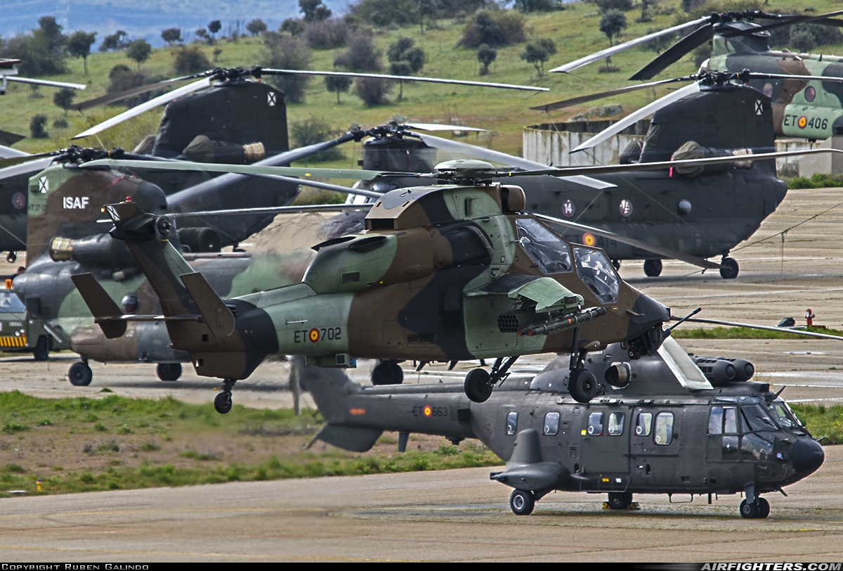 Spain - Army Eurocopter EC-665 Tiger HAP HA.28-02 at Madrid - Colmenar Viejo (LECV), Spain