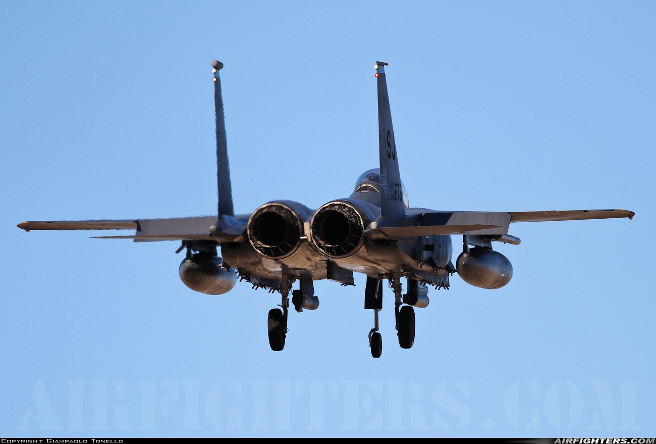 USA - Air Force McDonnell Douglas F-15E Strike Eagle 88-1676 at Las Vegas - Nellis AFB (LSV / KLSV), USA