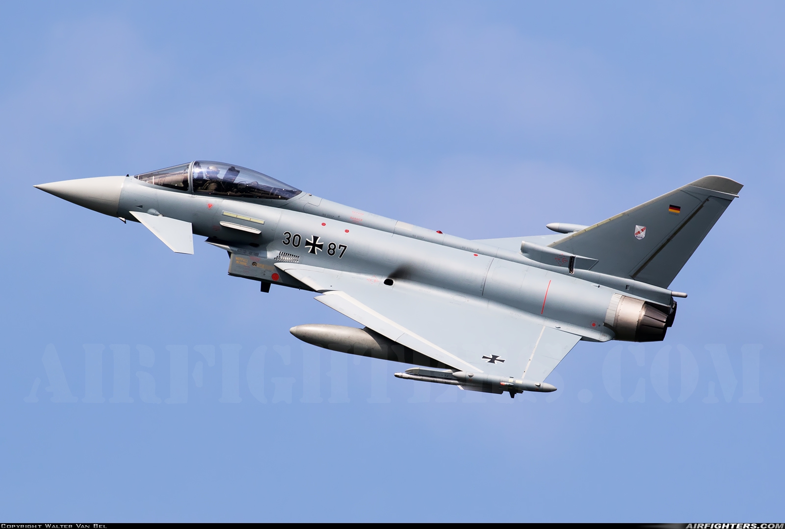 Germany - Air Force Eurofighter EF-2000 Typhoon S 30+87 at Leeuwarden (LWR / EHLW), Netherlands
