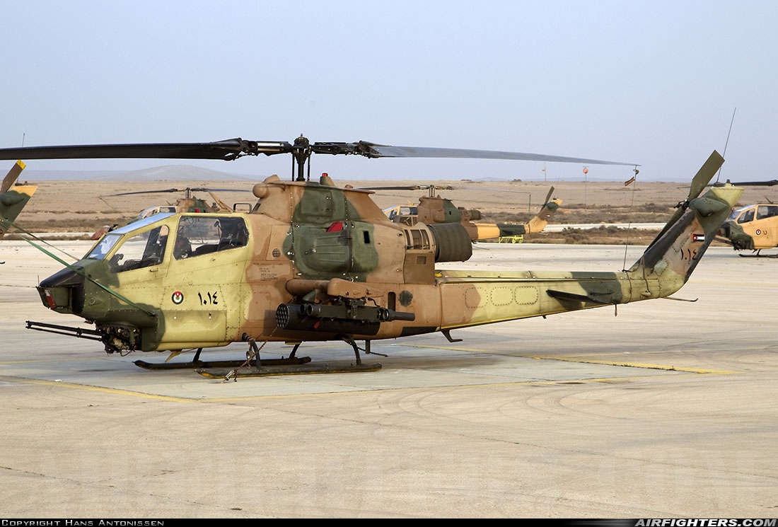Jordan - Air Force Bell AH-1F Cobra (209) 1014 at Mafraq (OJMF), Jordan